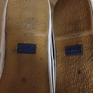 Blue glitter sneakers